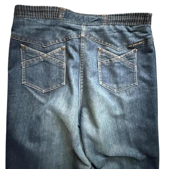 Vintage 90s Bay Britches Stretch Jeans Sz 13/14 – Medium Wash Straight Leg USA - Picture 2 of 8